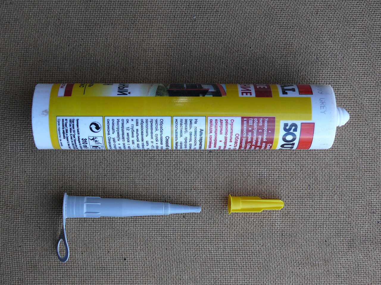 Clear Silicone Sealant Tube